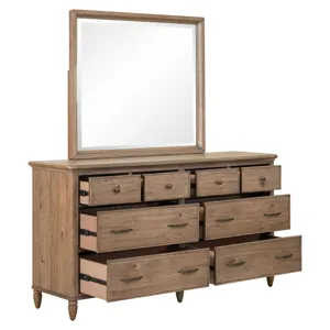 Hickory Grove Dresser &amp; Mirror