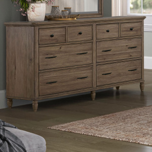 Hickory Grove 8 Drawer Dresser