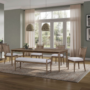 Hickory Grove 6 Piece Rectangular Table Set