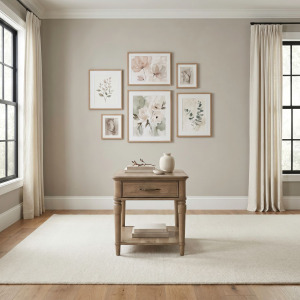 Hickory Grove Rectangular End Table