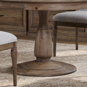 Hickory Grove Round Pedestal Table Base