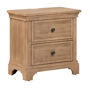 Haven Hills Nightstand with Charging Station