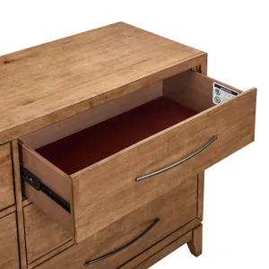 Shaker Lakes 6 Drawer Dresser