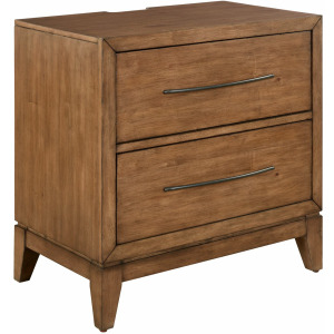 Shaker Lakes Nightstand w/ Charging Station