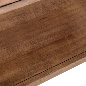 Shaker Lakes Open Nightstand w/ Charging Station