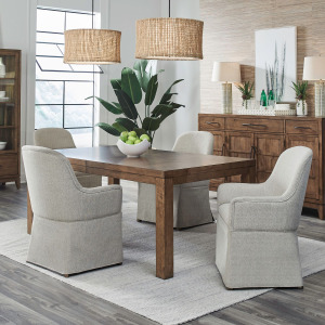 Shaker Lakes 5 Piece Rectangular Table Set