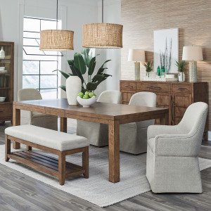 Shaker Lakes 6 Piece Rectangular Table Set