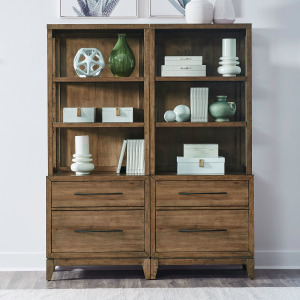 Shaker Lakes Opt 2 Piece Bunching Bookcase