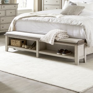Ivy Hollow King Uph Bench Footboard