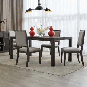 Modern Edge 5 Piece Rectangular Table Set