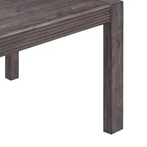 Modern Edge Rectangular Leg Table