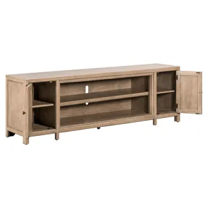 82 Inch TV Console w/ Fireplace option