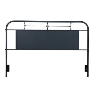 Vintage Series King Metal Headboard - Navy