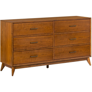 Century Modern 6 Drawer Dresser
