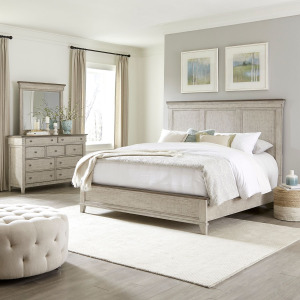 Ivy Hollow King California Panel Bed, Dresser & Mirror