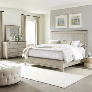 Ivy Hollow King California Panel Bed, Dresser & Mirror