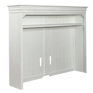 Entertainment Hutch, Wirebrushed