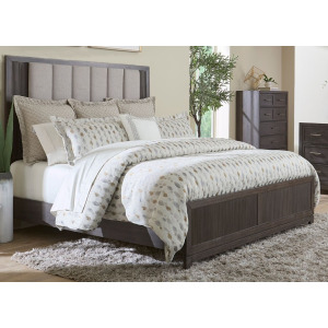 Modern Edge Opt Queen Uph Bed
