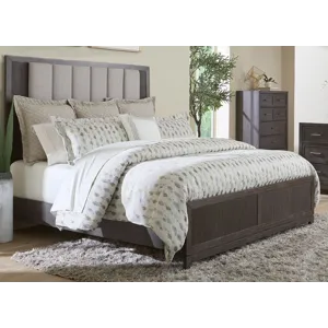 Modern Edge Opt Queen Uph Bed