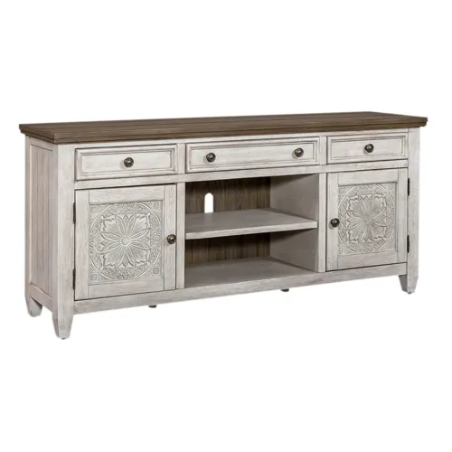 Heartland 66 Inch Tile TV Console