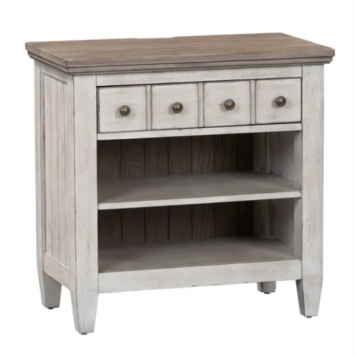 Heartland 1 Drawer Night Stand w/ Charging Station