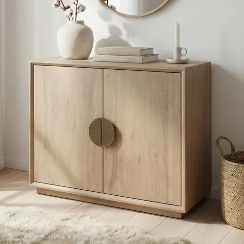 Luna 2 Door Accent Cabinet