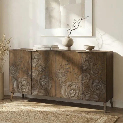 Eden 4 Door Accent Cabinet