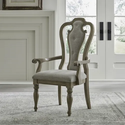 Magnolia Manor Splat Back Uph Arm Chair (RTA)