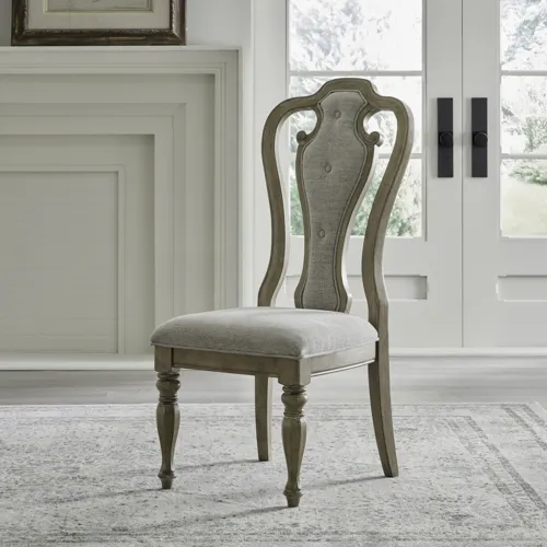 Magnolia Manor Splat Back Uph Side Chair