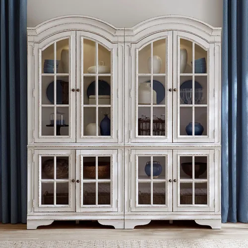 Magnolia Manor 2 Piece Bunching Cabinet Set