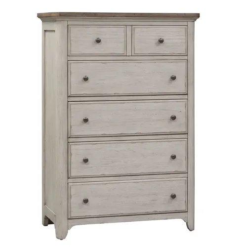 Farmhouse Reimagined 5 Drawer Chest