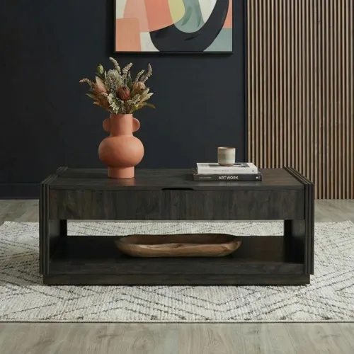 Modern Edge Lift Top Cocktail Table