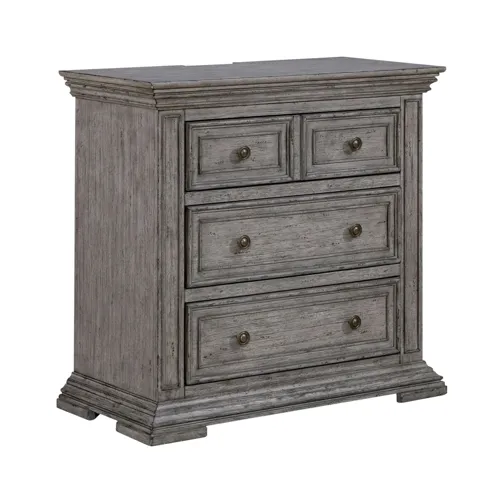 Big Valley Bedside Chest w/ Charging Station
