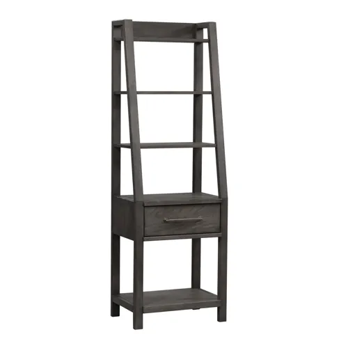 Modern Farmhouse Leaning Bookcase