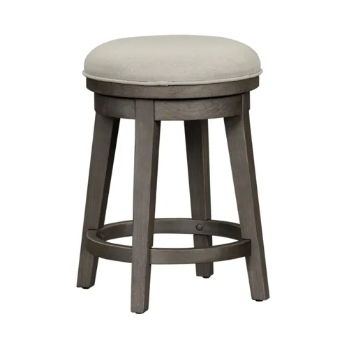 Modern Farmhouse Console Swivel Stool