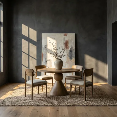 Briarcrest Opt 5 Piece Pedestal Table Set