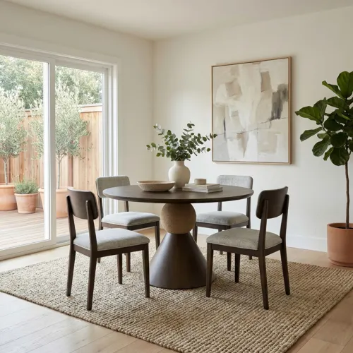 Briarcrest 5 Piece Pedestal Table Set