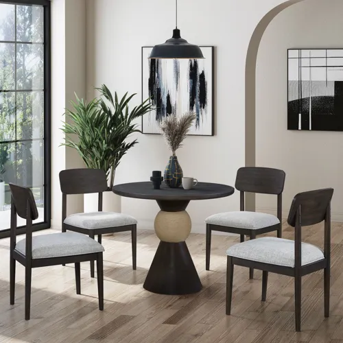 Briarcrest Opt 5 Piece Round Table Set