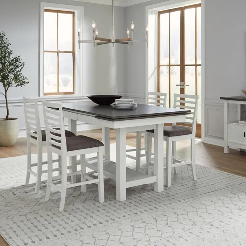 Brook Bay 5 Piece Gathering Trestle Table