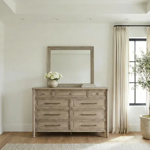 Rochelle Park Dresser & Mirror