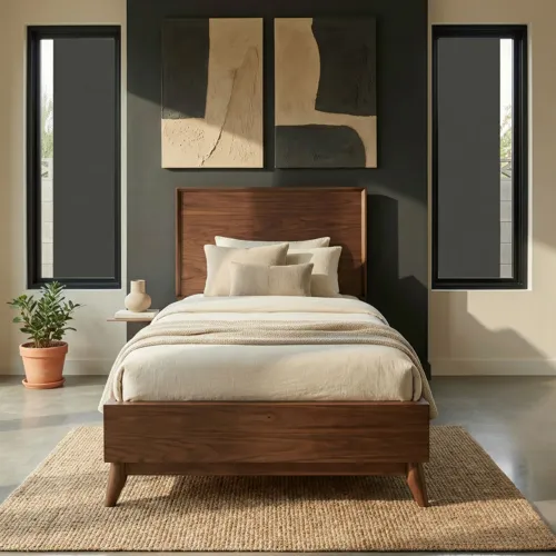 Century Modern Twin Platform Bed