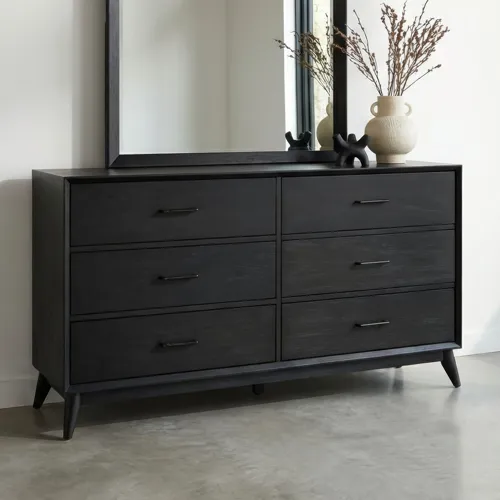 Century Modern 6 Drawer Dresser