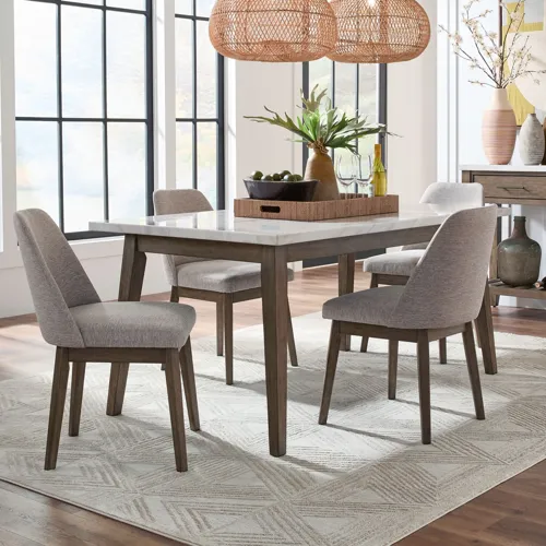 Edison 5 Piece Rectangular Table Set
