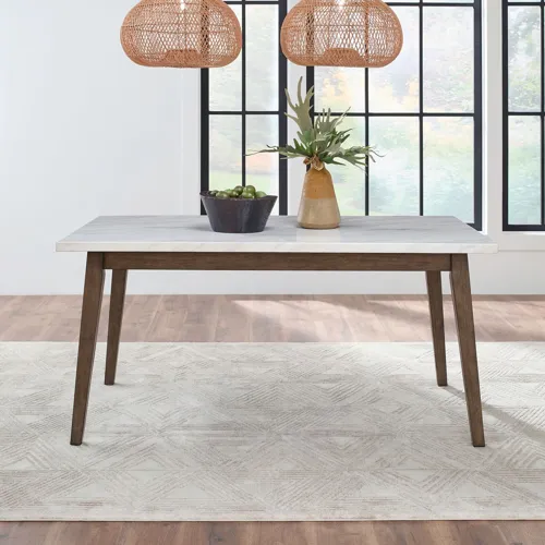 Edison Rectangular Leg Table
