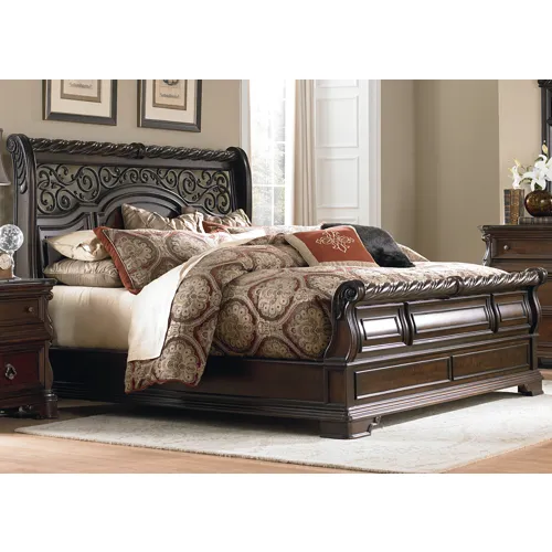 Arbor Place King Sleigh Bed