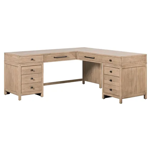 Proximity Place L Shaped Desk Set
