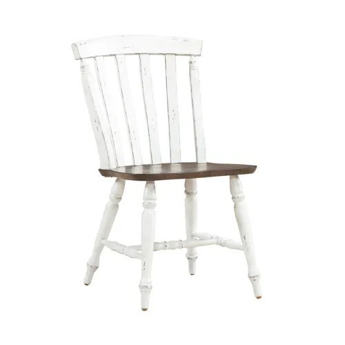 Al Fresco Slat Back Side Chair (RTA)