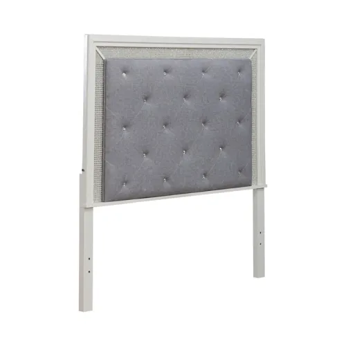 Reflections Queen Uph Panel HB w/ Lights