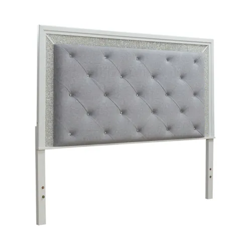 Reflections King Uph Panel HB w/ Lights