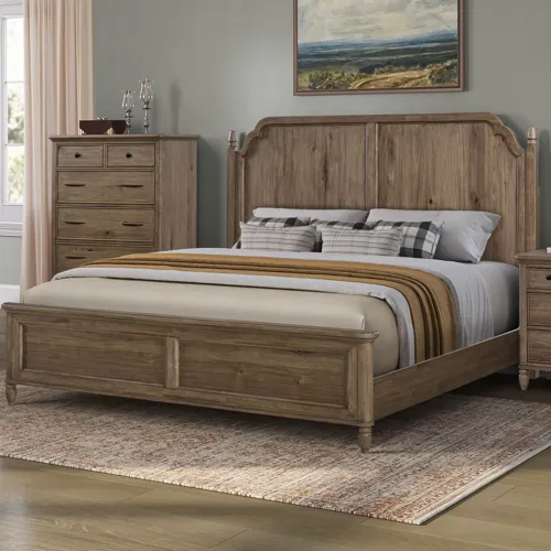 Hickory Grove Queen Panel Bed